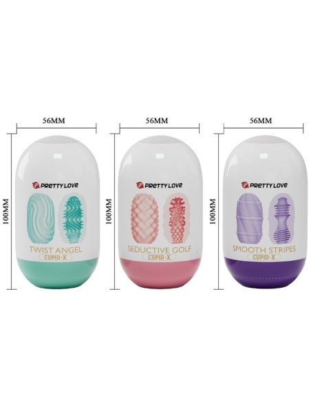 PRETTY LOVE CUPID X 18 MASTURBADORES MASCULINOS DIFERENTES TEXTURAS PRETTY LOVE CUPID X 18 MASTURBADORES MASCULINOS DIFERENTES TEXTURAS