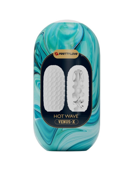 PRETTY LOVE HOT WAVE MASTURBADOR MASCULINO SILICONA BLANCO PRETTY LOVE HOT WAVE MASTURBADOR MASCULINO SILICONA BLANCO