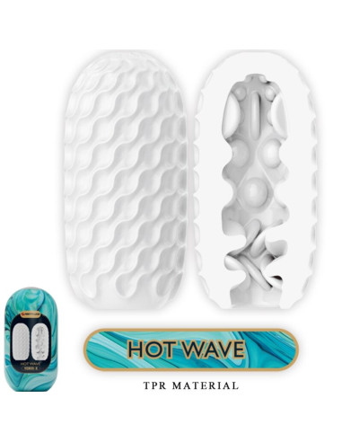 PRETTY LOVE VENUS X 15 MASTURBADORES MASCULINOS SILICONA BLANCO