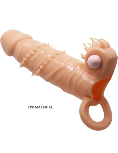 PRETTY LOVE CONNOR FUNDA PARA PENE ESTIMULADOR DE CLITORIS NATURAL