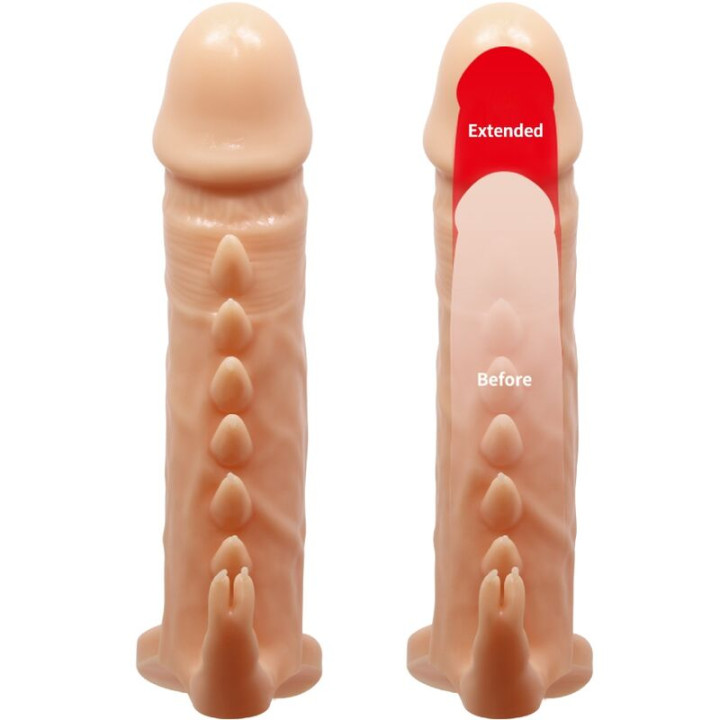 PRETTY LOVE EMMIT FUNDA PARA PENE ESTIMULADOR DE CLITORIS NATURAL