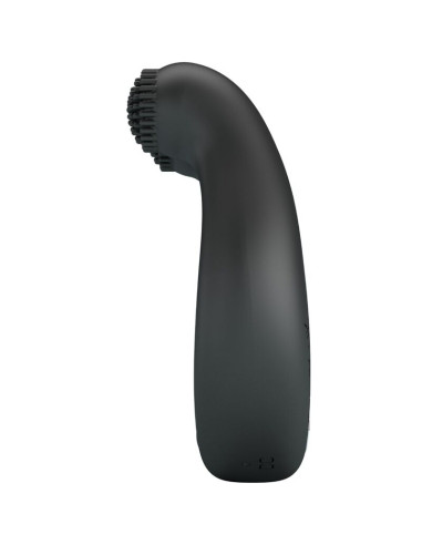 PRETTY LOVE DAHLIA ANILLO VIBRADOR ESTIMULADOR DE CLITOIS 12 VIBRACIONES NEGRO