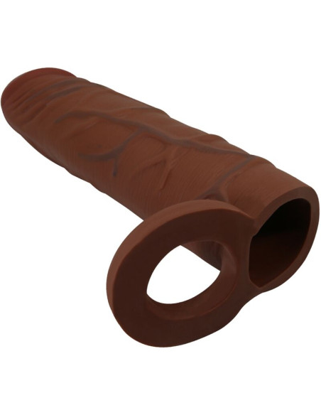 PRETTY LOVE KAILE FUNDA PARA PENE CON EXTENSION DE 25 CM MULATO