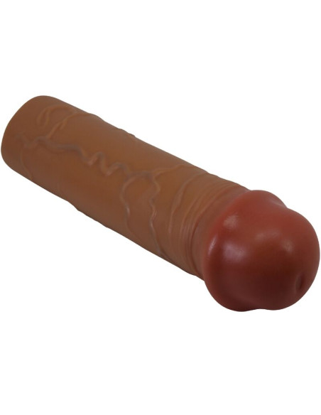 PRETTY LOVE NILE FUNDA PARA PENE CON EXTENSION DE 25 CM MULATO PRETTY LOVE NILE FUNDA PARA PENE CON EXTENSION DE 25 CM MULATO