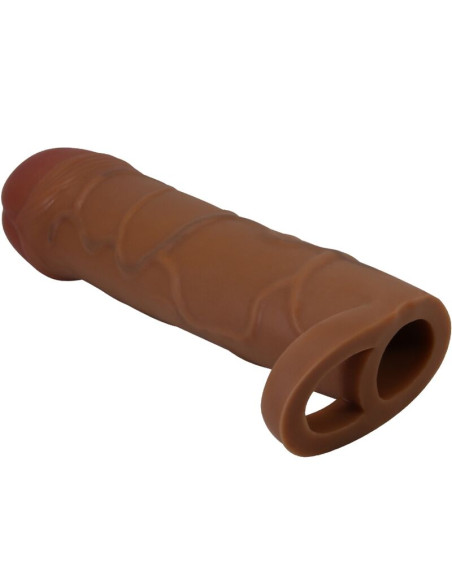 PRETTY LOVE BUNION FUNDA PARA PENE CON EXTENSION DE 25 CM MULATO PRETTY LOVE BUNION FUNDA PARA PENE CON EXTENSION DE 25 CM MULATO