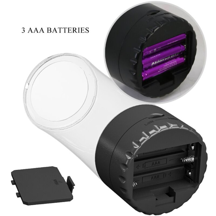 PRETTY LOVE TAMARA MASTURBADOR MASCULINO VIBRADOR MULTIVELOCIDAD NEGRO