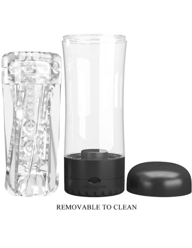 PRETTY LOVE TAMARA MASTURBADOR MASCULINO VIBRADOR MULTIVELOCIDAD NEGRO