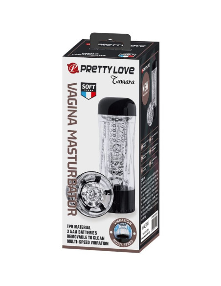 PRETTY LOVE TAMARA MASTURBADOR MASCULINO VIBRADOR MULTIVELOCIDAD NEGRO PRETTY LOVE TAMARA MASTURBADOR MASCULINO VIBRADOR MULTIVELOCIDAD NEGRO