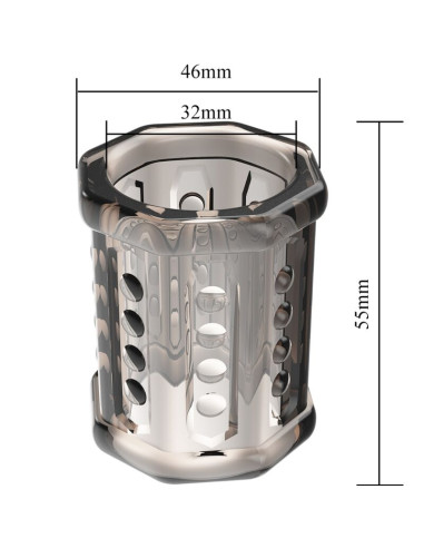 PRETTY LOVE RONAEL FUNDA PARA PENE SUPER APRETADA TRANSPARENTE