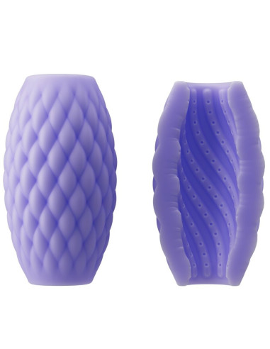 PRETTY LOVE ATHENA EROS MASTURBADOR MASCULINO SILICONA MORADO