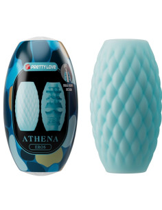 PRETTY LOVE ATHENA EROS MASTURBADOR MASCULINO SILICONA CELESTE