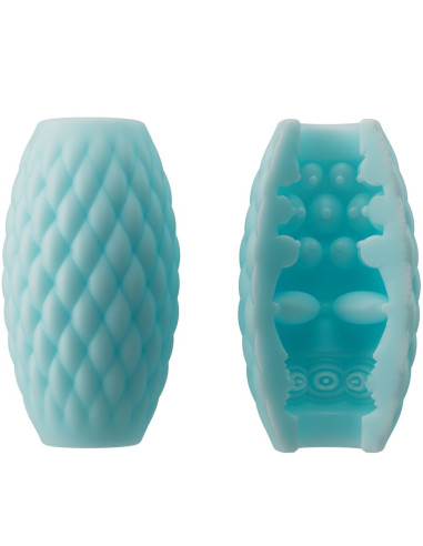 PRETTY LOVE ATHENA EROS MASTURBADOR MASCULINO SILICONA CELESTE