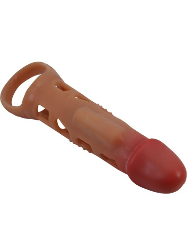 PRETTY LOVE PRESTON FUNDA PARA PENE CON VIBRACION DE 18 CM