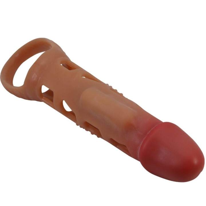 PRETTY LOVE PRESTON FUNDA PARA PENE CON VIBRACION DE 18 CM