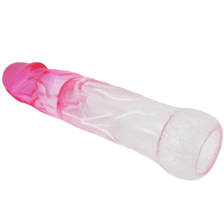 PRETTY LOVE NERON FUNDA REALISTICA ALARGADORA DE 6 CM PARA PENE ROSA