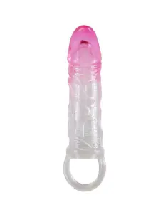 PRETTY LOVE ODES FUNDA REALISTICA ALARGADORA DE 2 CM PARA PENE ROSA 2