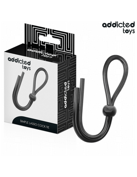 ADDICTED TOYS CUERDA SILICONA PARA EL PENE DE LAZO SIMPLE