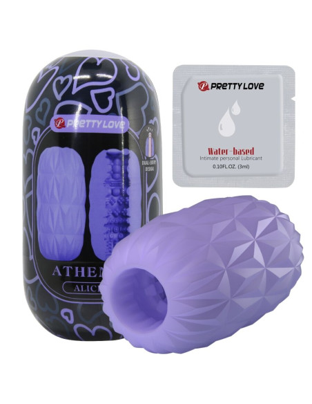 PRETTY LOVE ATHENA ALICE MASTURBADOR MASCULINO MORADO PRETTY LOVE ATHENA ALICE MASTURBADOR MASCULINO MORADO