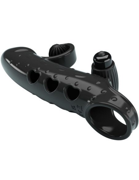 ROMANCE FUNDA PARA PENE CON VIBRACION NEGRO ROMANCE FUNDA PARA PENE CON VIBRACION NEGRO