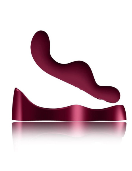 ROCKS OFF RUBY GLOW BLUSH VIBRADOR G SPOT ROJO