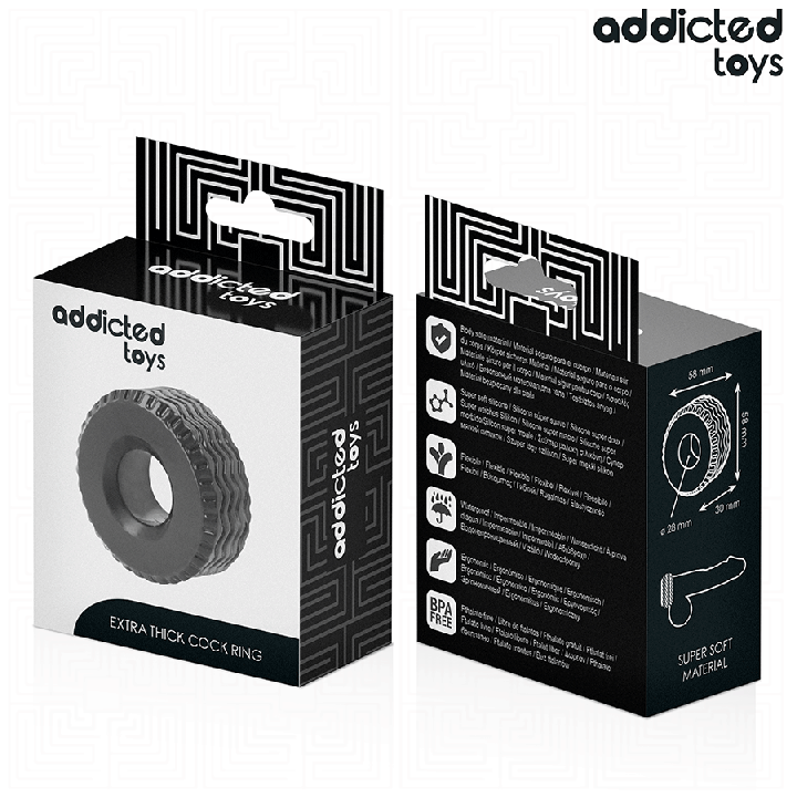 ADDICTED TOYS ANILLO PARA EL PENE EXTRA GRUESO