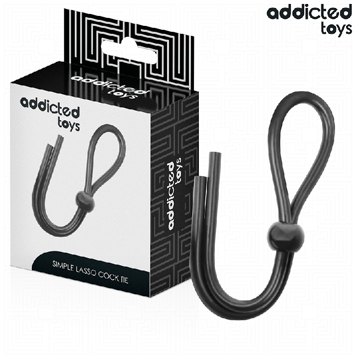 ADDICTED TOYS CUERDA SILICONA PARA EL PENE DE LAZO SIMPLE