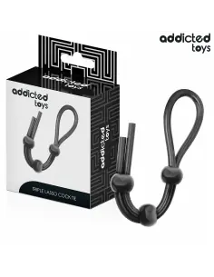 ADDICTED TOYS CUERDA SILICONA PARA EL PENE DE LAZO TRIPLE