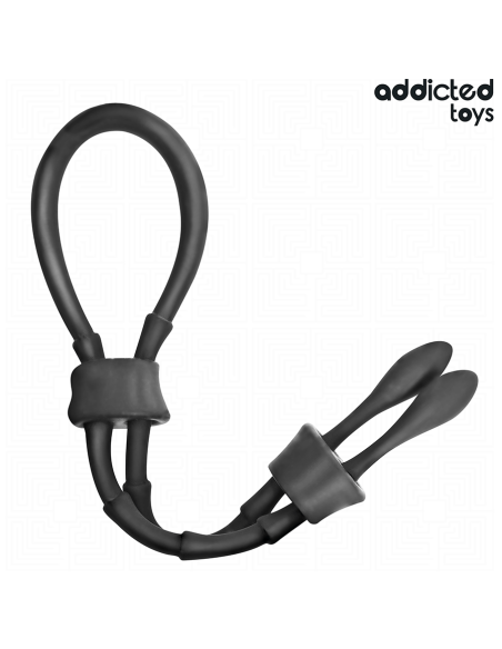 ADDICTED TOYS CUERDA SILICONA AJUSTABLE PARA EL PENE ADDICTED TOYS CUERDA SILICONA AJUSTABLE PARA EL PENE