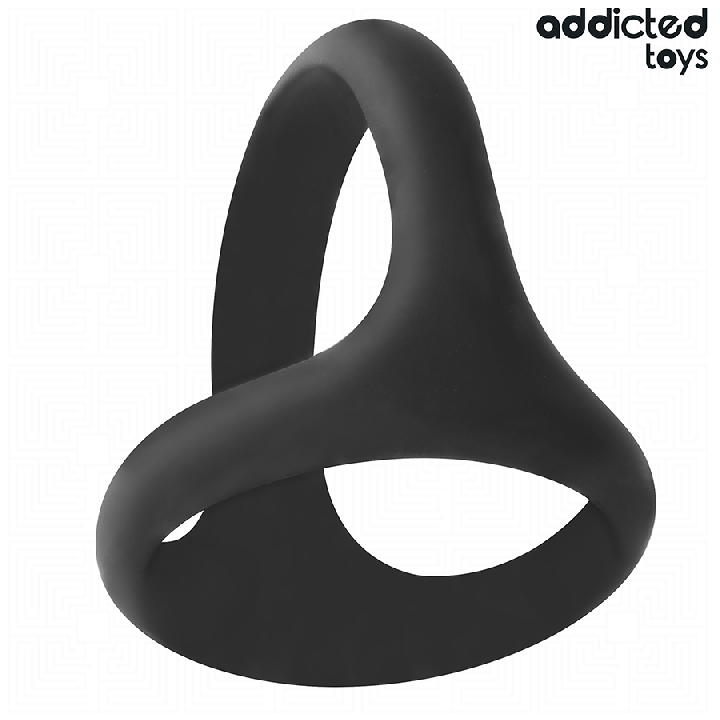 ADDICTED TOYS ANILLO TRIPLE GRUESO PARA EL PENE