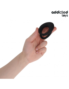 ADDICTED TOYS ANILLO TEXTURIZADO DOBLE PARA EL PENE 2