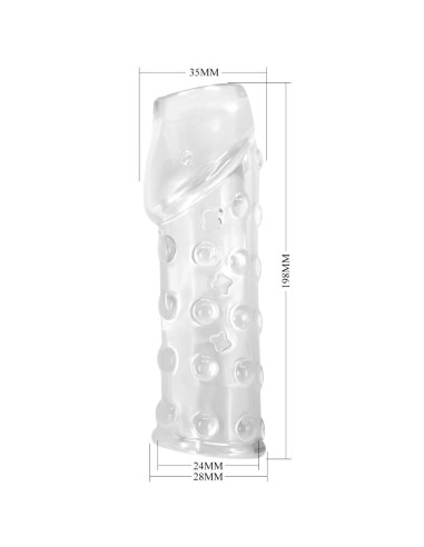 PRETTY LOVE FUNDA PARA PENE APRETADA Y VOLUMINIZADORA TRANSPARENTE