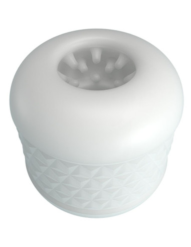 PRETTY LOVE CRYSTLE MASTURBADOR MASCULINO BLANCO