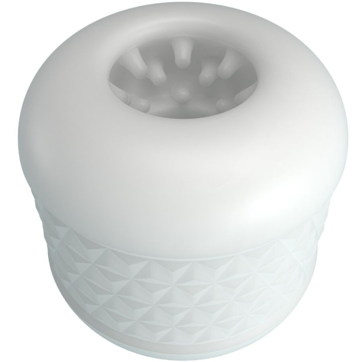 PRETTY LOVE CRYSTLE MASTURBADOR MASCULINO BLANCO