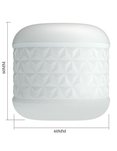 PRETTY LOVE CRYSTLE MASTURBADOR MASCULINO BLANCO