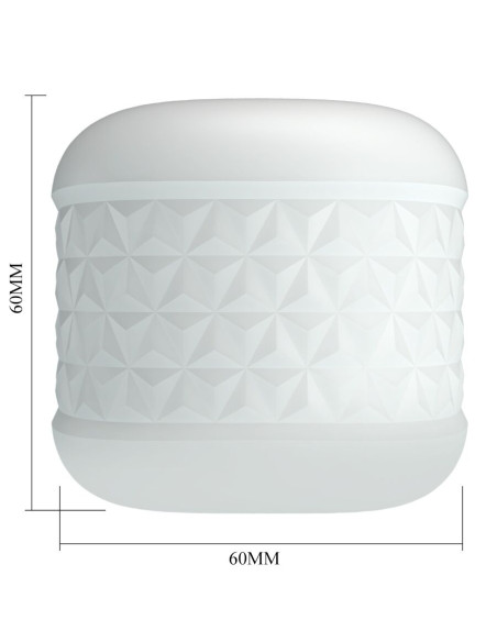 PRETTY LOVE CRYSTLE MASTURBADOR MASCULINO BLANCO PRETTY LOVE CRYSTLE MASTURBADOR MASCULINO BLANCO