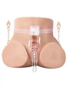 XISE ETHEL THRUSTING MASTURBADOR VAGINA REALISTICO CON VIBRACION MULTIPOSICION 2