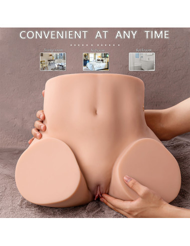 XISE ETHEL THRUSTING MASTURBADOR VAGINA REALISTICO CON VIBRACION MULTIPOSICION