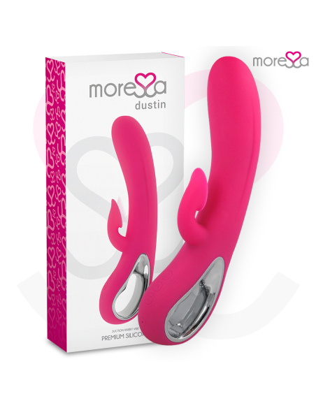 MORESSA DUSTIN ONDAS ESTIMULADORAS CLITORIAL Y POTENTE VIBRACIAN PREMIUM SILICONE RECARGABLE
