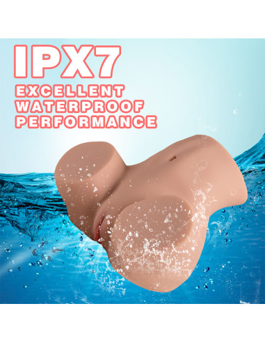 XISE DANAE THRUSTING MASTUBADOR VAGINA REALISTICO CON VIBRACION MULTIPOSICION