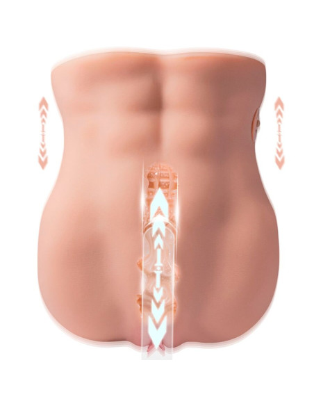 XISE LYDIA MASTURBADOR VAGINA FEMENINO CON THRUSTING 25 CM