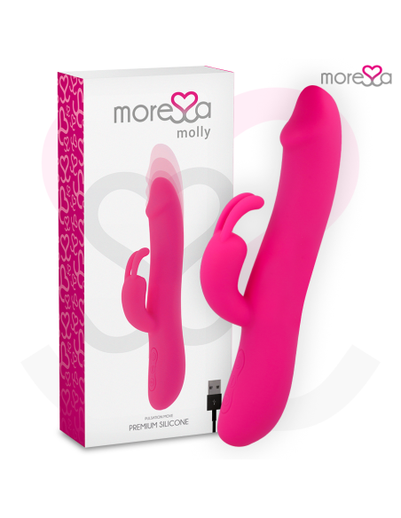 MORESSA MOLLY IMPULSOR UPDOWN Y POTENTE VIBRACIAN PREMIUM SILICONE RECARGABLE
