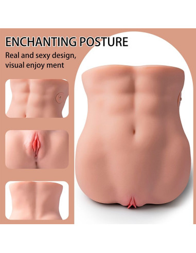 XISE LYDIA MASTURBADOR VAGINA FEMENINO CON THRUSTING 25 CM