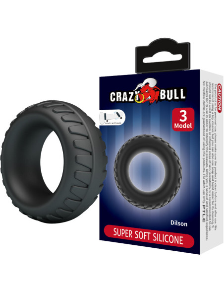 CRAZY BULL DILSON ANILLO SILICONA MODELO 3 CRAZY BULL DILSON ANILLO SILICONA MODELO 3