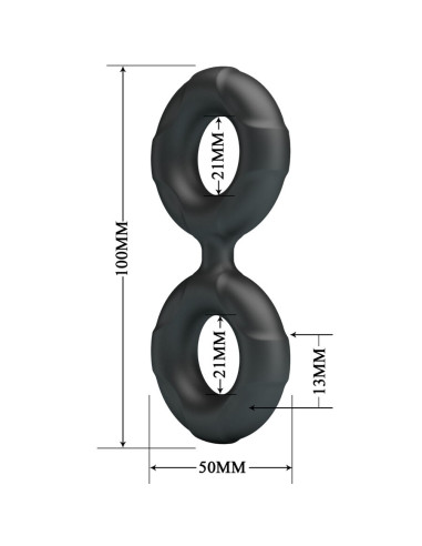 CRAZY BULL RADWAN ANILLO DOBLE SILICONA MODELO 19