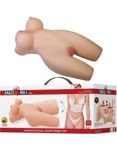 CRAZY BULL MIA TORSO FEMENINO REALISTA VAGINA Y ANAL 85 KG
