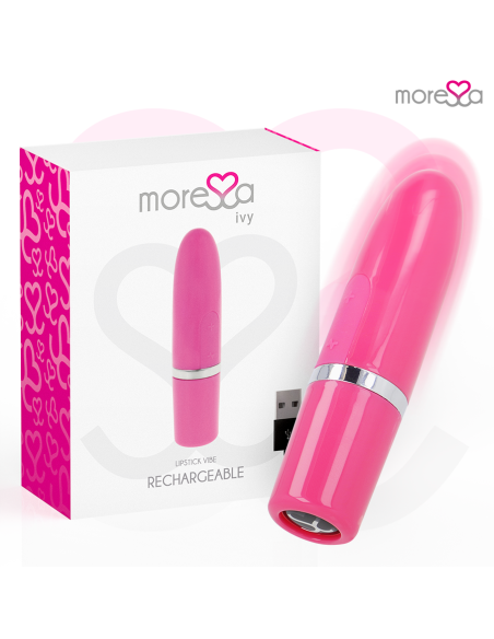 MORESSA IVY MASAJEADOR SIMULADOR LABIAL DE VIAJE ROSA
