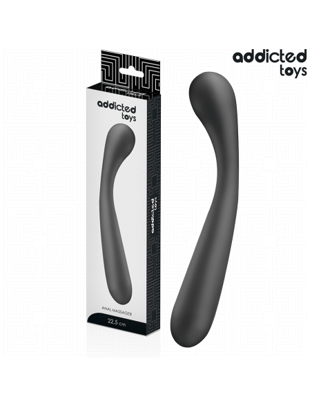 ADDICTED TOYS MASAJEADOR ANAL DOBLE SILICONA 225 CM