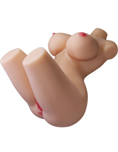 CRAZY BULL TIFFANY TORSO FEMENINO REALISTA VAGINA Y ANAL 55 KG