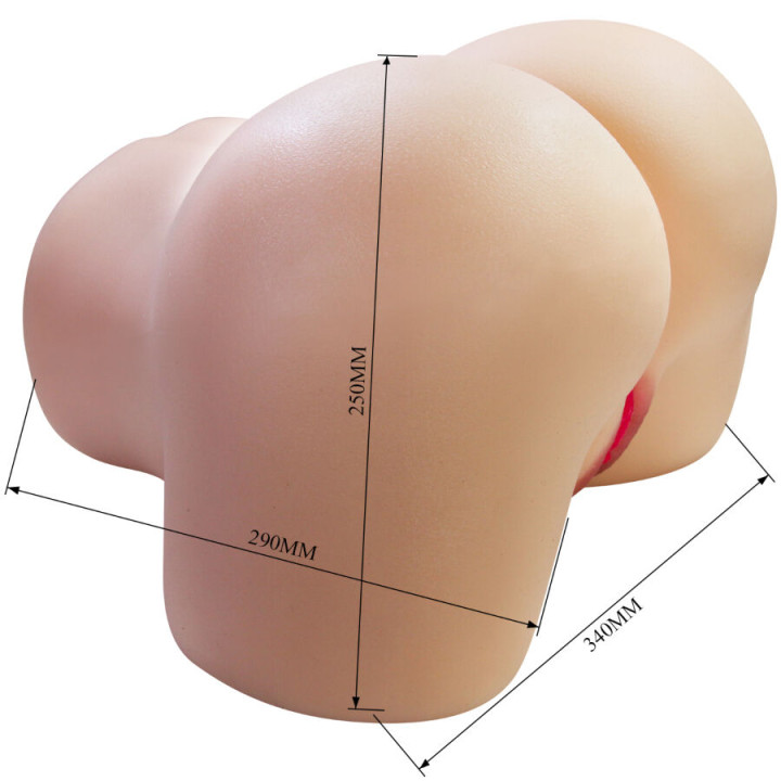 CRAZY BULL JULIA TRASERO FEMENINO REALISTA VAGINA Y ANAL 11 KG