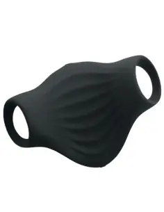 ROCKS OFF PALM MASTURBADOR VIBRADOR FLEXIBLE NEGRO 2